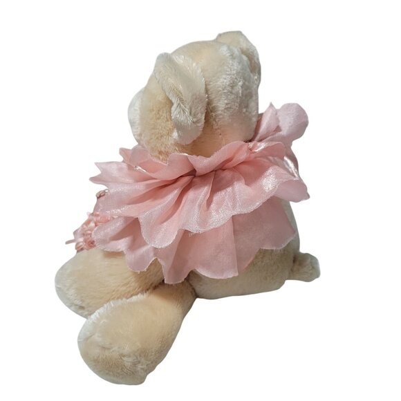 Dan Dee Teddy Bear Ring Holder 9 inch Plush Pink High Heel Jewelry Box - Picture 2 of 7